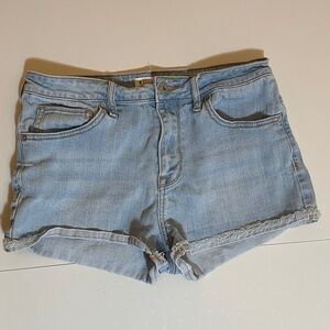 Bullhead Denim Co. Super Stretch Shorty Shorts Size 9